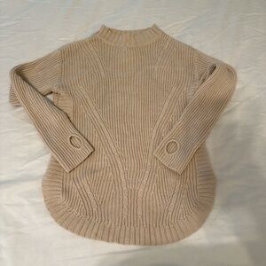 Girls Tan Sweater